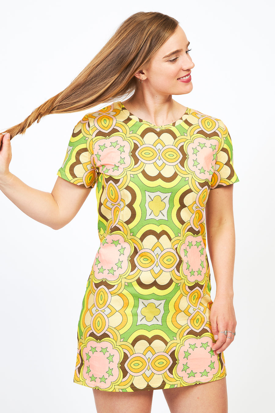 Nuvula All Over Print T-Shirt Dress